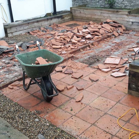 Removal of Existing Patio