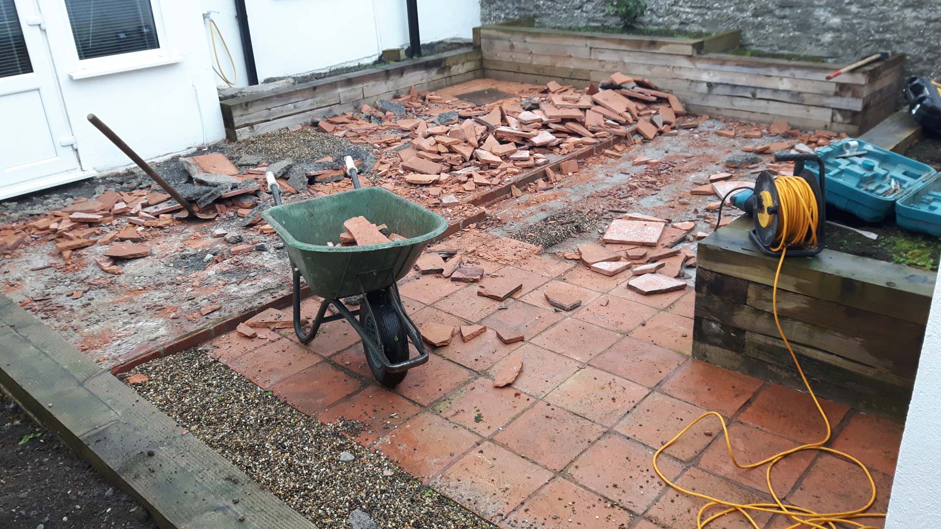 Removal of Existing Patio